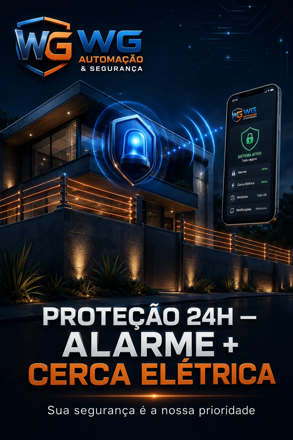 Sistema de alarme inteligente